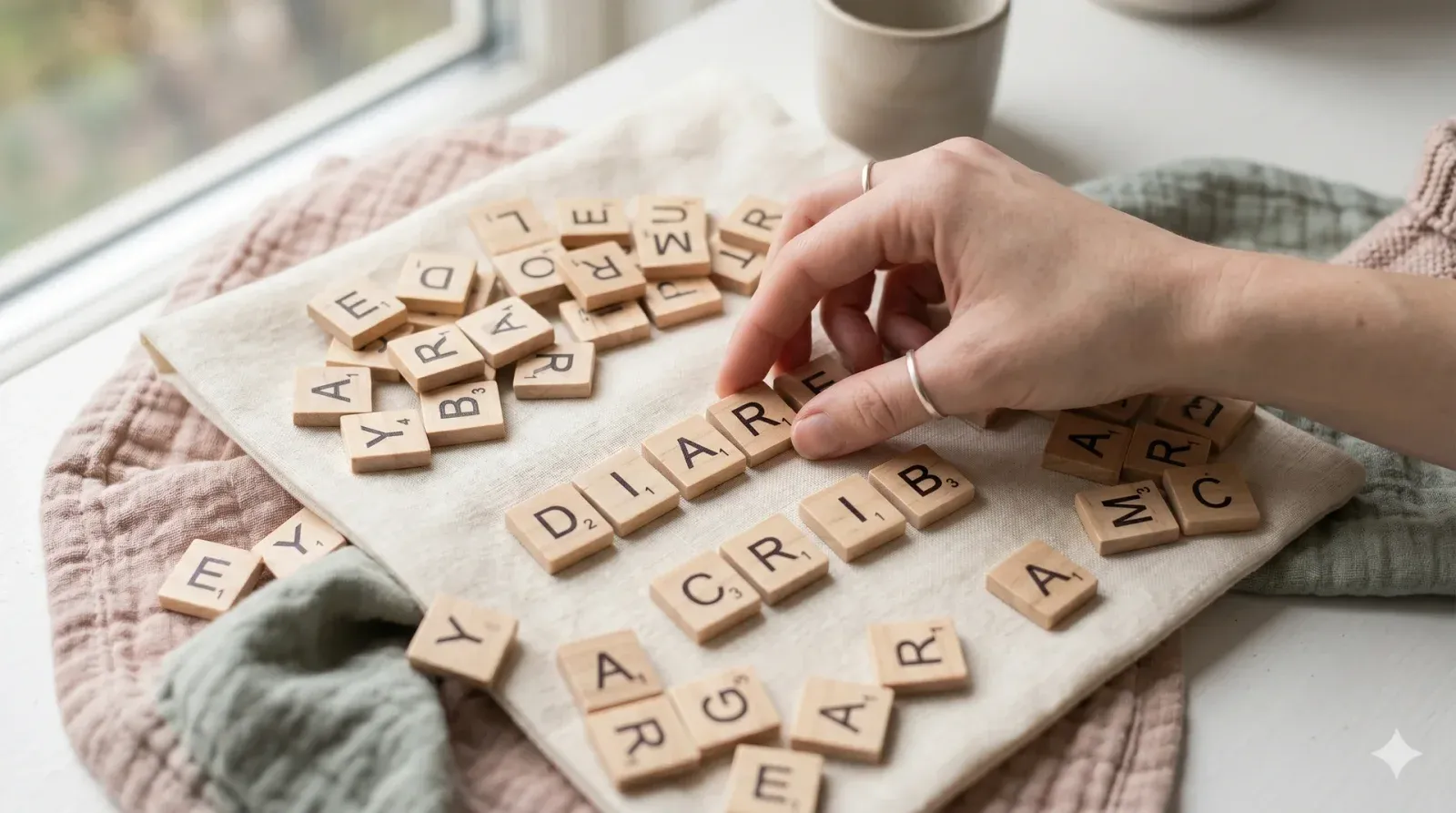 Baby Anagram Race — baby shower game