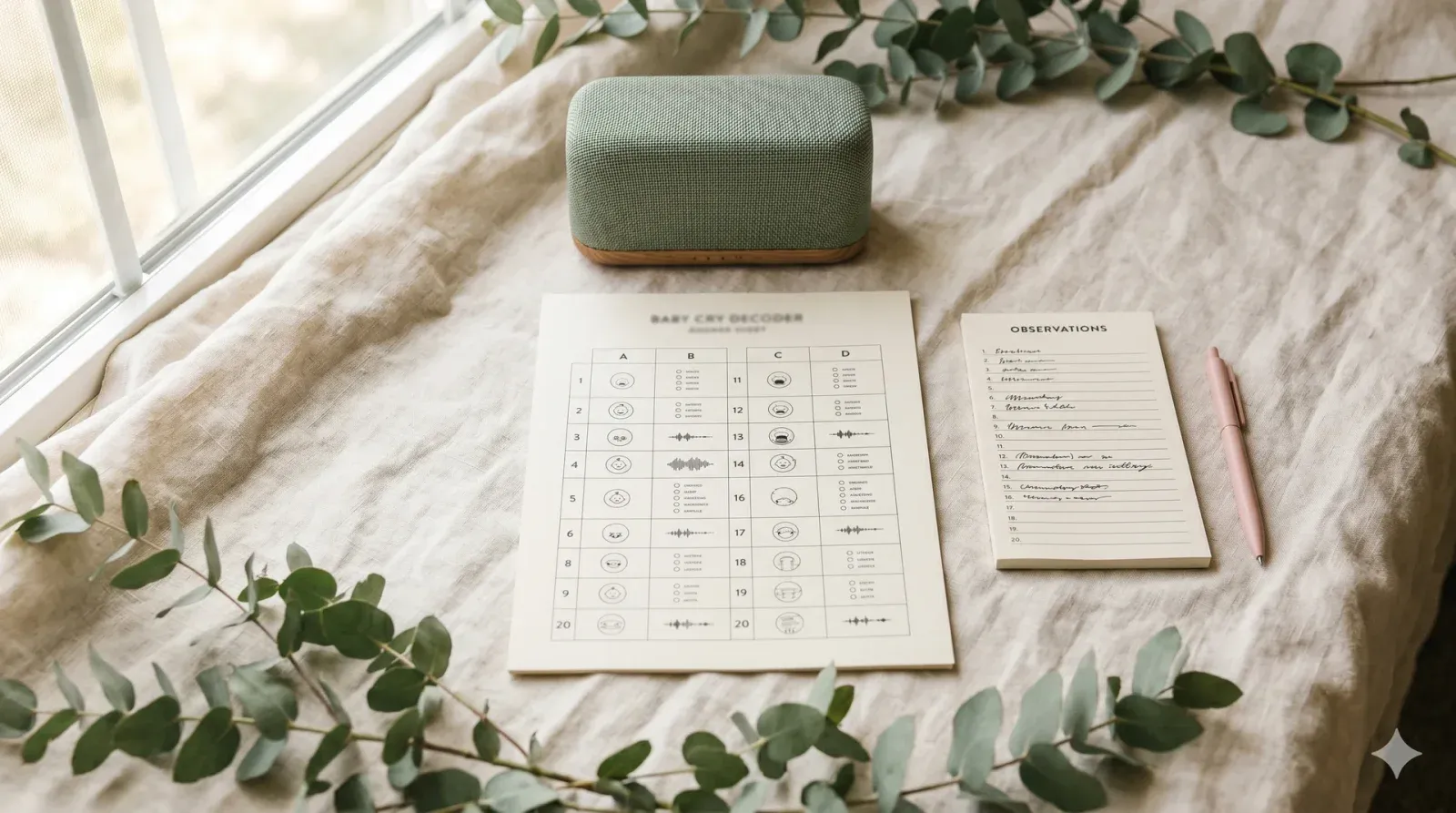 Decode the Baby Cry — baby shower game