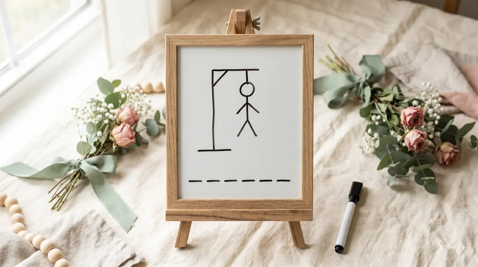 Baby Hangman — baby shower game