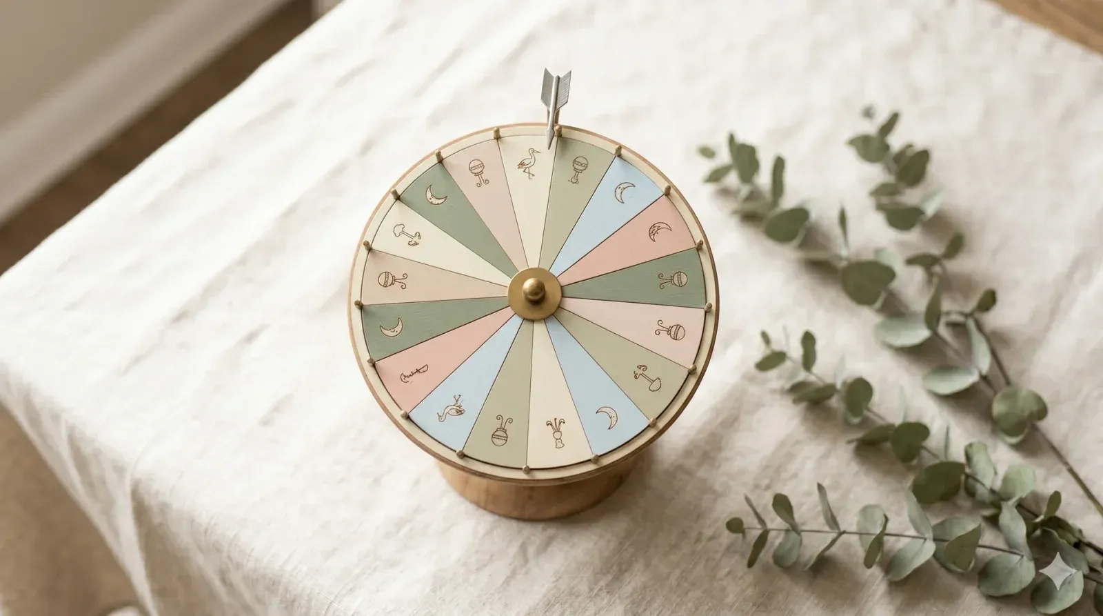 Baby Shower Wheel of Fortune — baby shower game