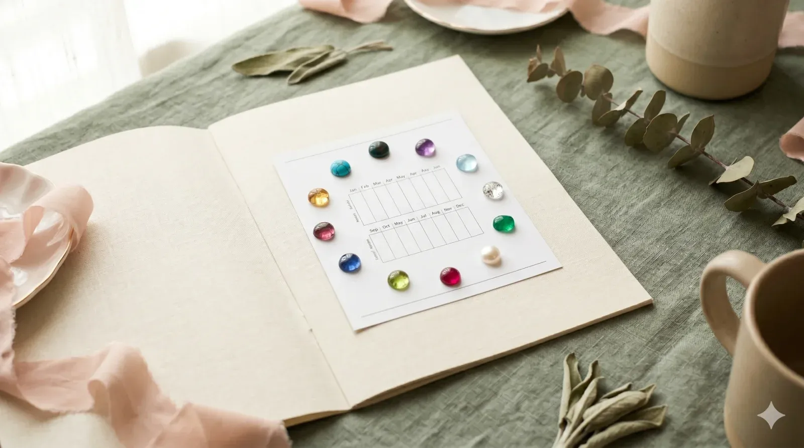 Birthstone & Zodiac Predictions — baby shower game