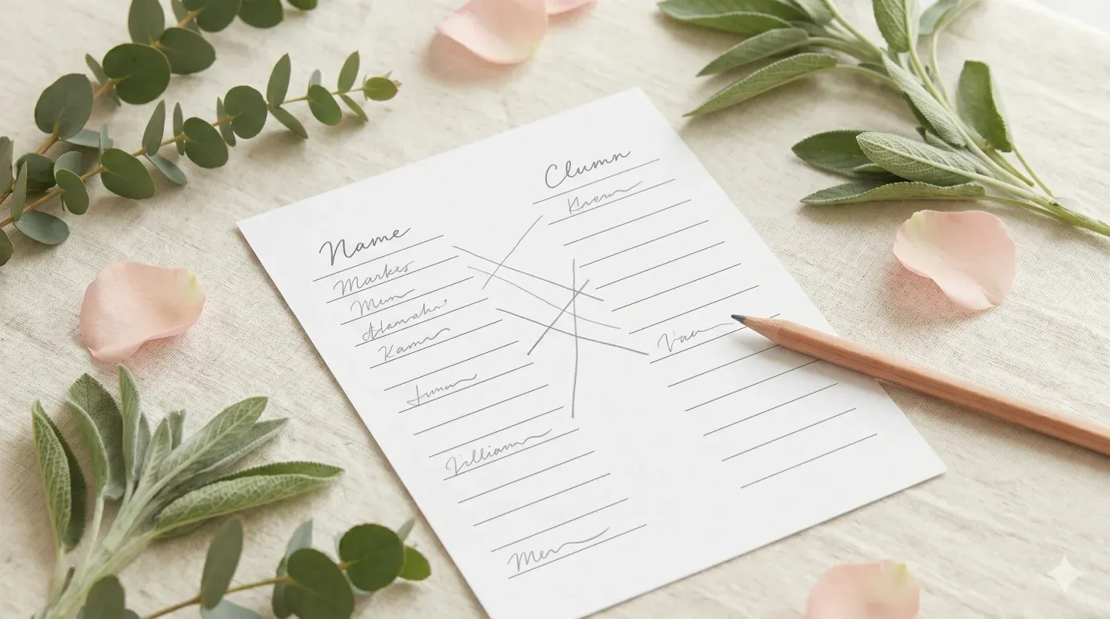 Celebrity Baby Names Match — baby shower game
