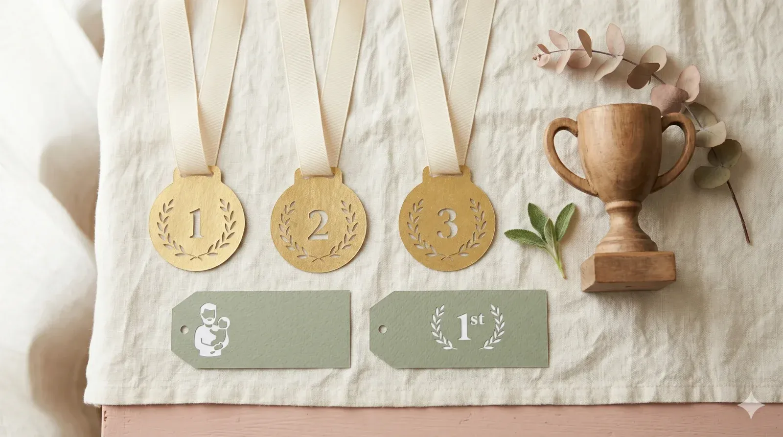 Daddy Olympics — baby shower game