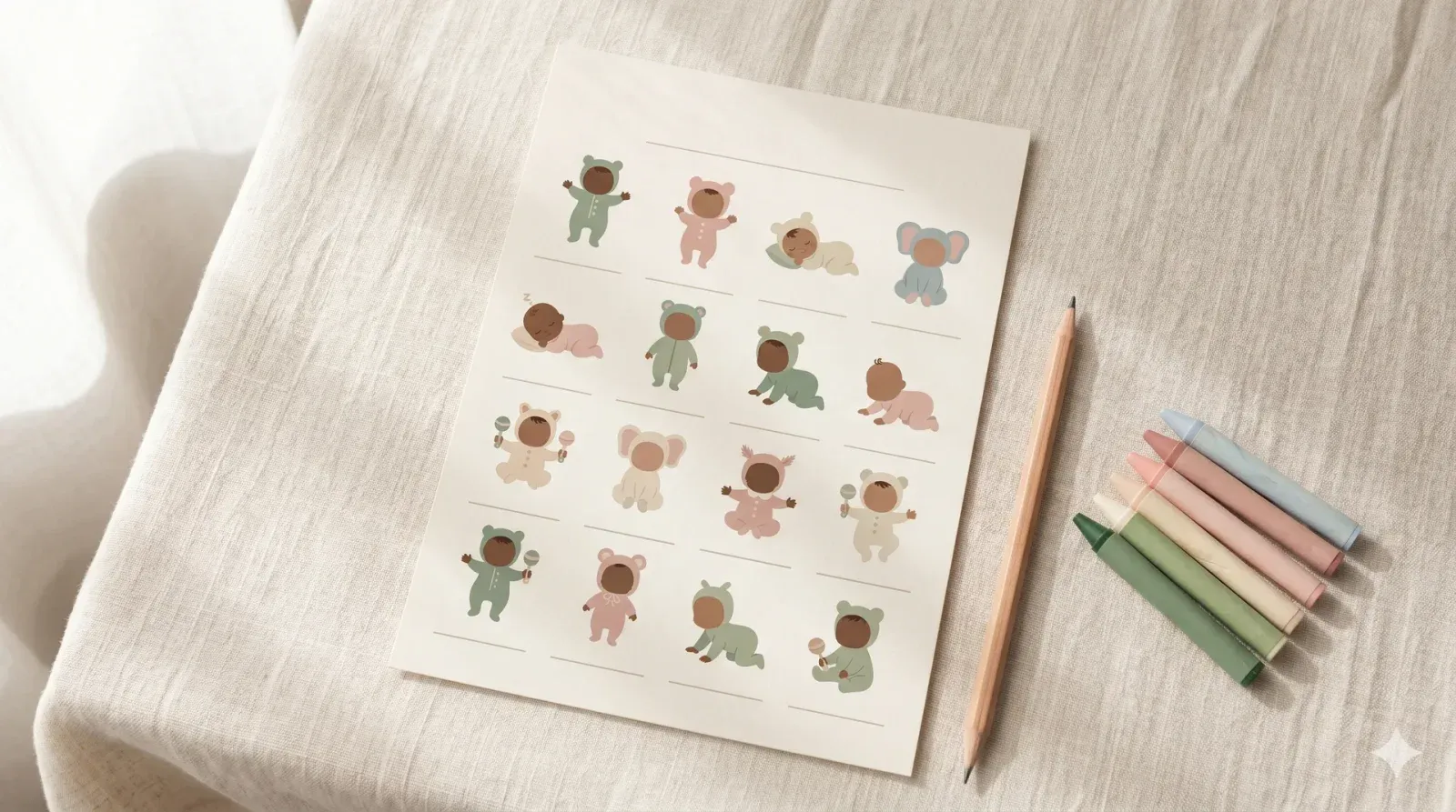 Disney Babies Trivia — baby shower game