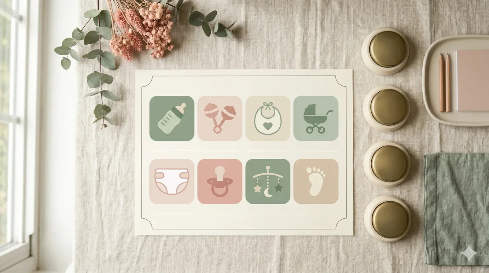Emoji Baby Pictionary — baby shower game