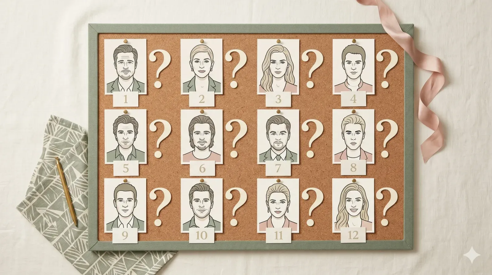 Guess the Famous Parent — baby shower game