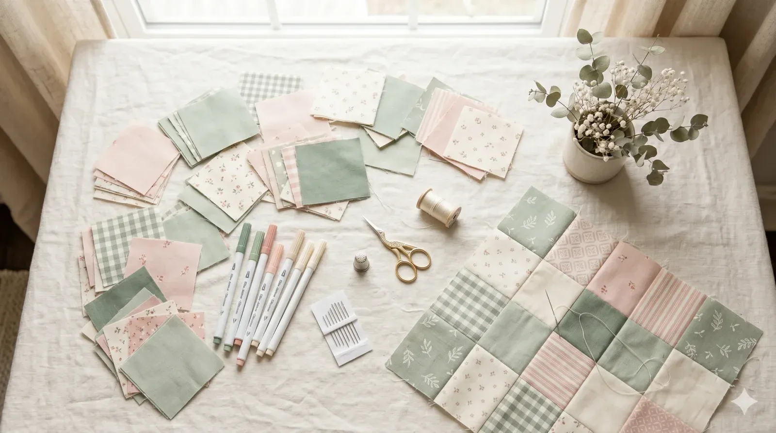 Make a Baby Quilt — baby shower game