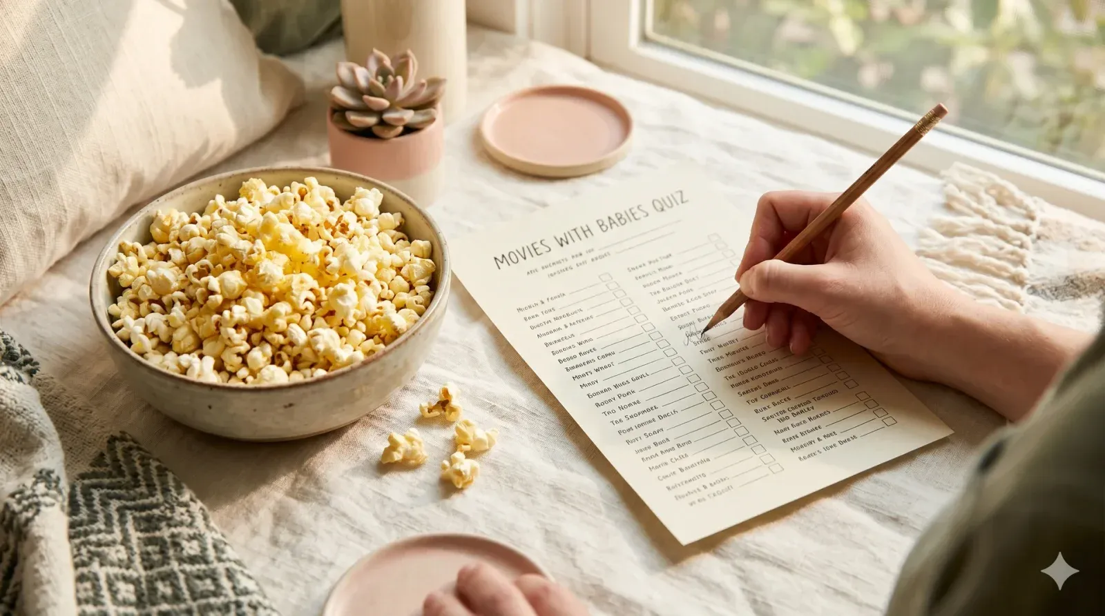 Movies With Babies Quiz — baby shower game