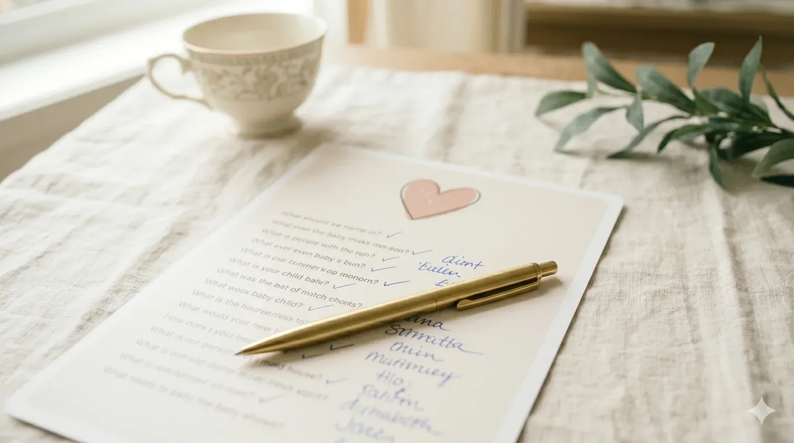 Who Knows the Mom-to-Be Best? — baby shower game